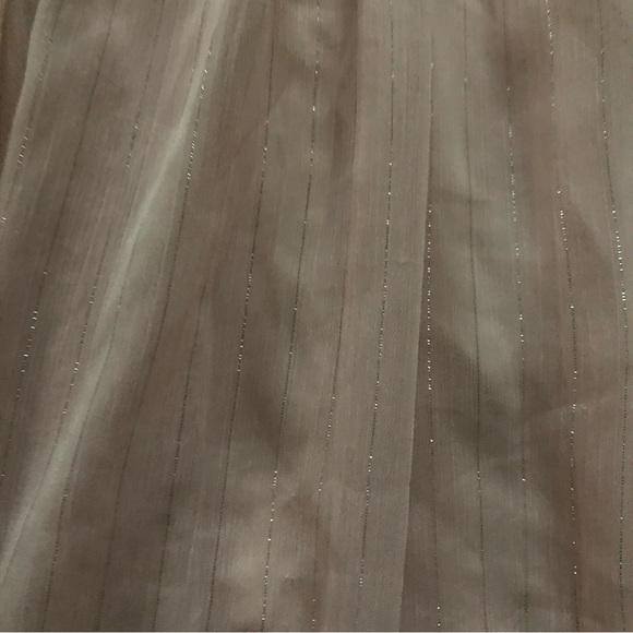 Chelsea28 Chiffon and Lace Dress in Pink Smoke Midi NWT - Picture 6 of 13